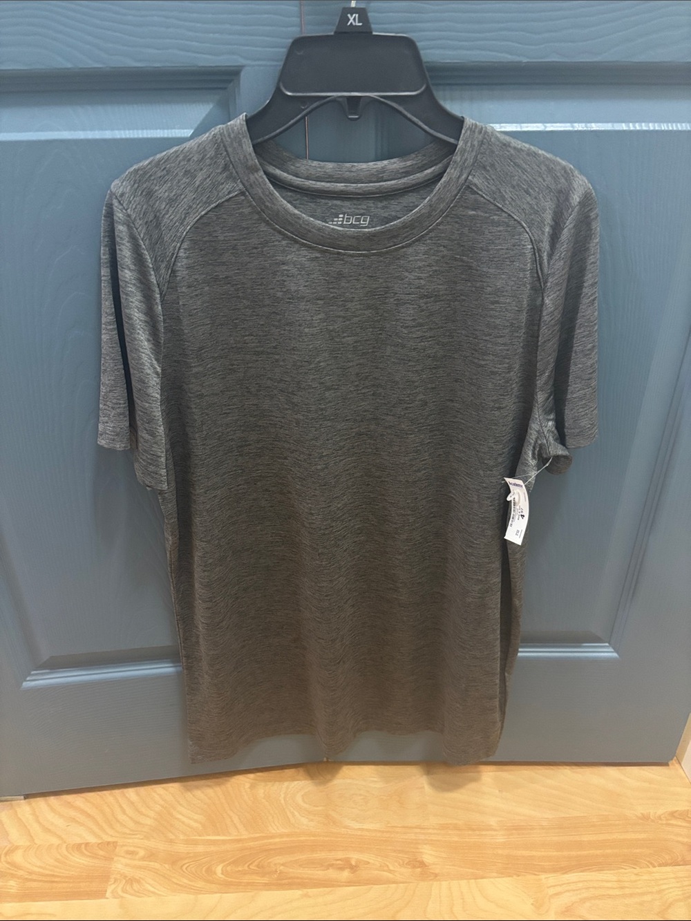 bcg Boys Short-Sleeve Athletic Tee in Charcoal